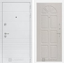 LABIRINT Входная металлическая дверь TRENDO панель №15 Алмон 25