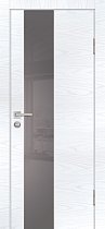 Дверь Profilo Porte Серия P-6 цвет Дуб скай белый стекло серый лакобель