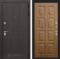 LABIRINT Входная металлическая дверь URBAN панель №17 Голден ОАК