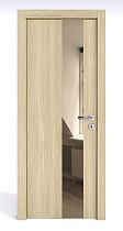 Линия Дверей Шумоизоляционная дверь 42 Дб модель 604 цвет Дуб светлый зеркало бронзовое