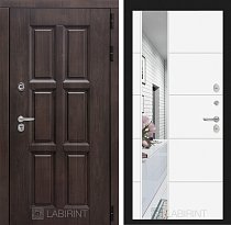 LABIRINT Входная металлическая дверь Лондон панель №19 белый soft