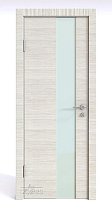 Линия Дверей Шумоизоляционная дверь 42 Дб модель 604 цвет Ива стекло лакобель белый