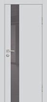 Дверь Profilo Porte Серия P-10 цвет Агат стекло серый лакобель