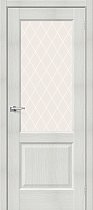 Дверь Браво модель Неоклассик-33 цвет Bianco Veralinga/White Сrystal
