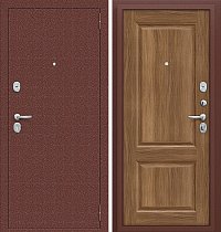 Входная дверь Тайга-7 Антик Медный/Каштан