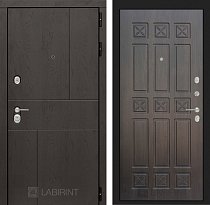 LABIRINT Входная металлическая дверь URBAN панель № 16 Алмон 28