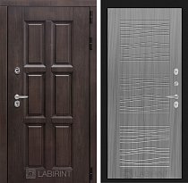 LABIRINT Входная металлическая дверь Лондон панель №6 cандал серый